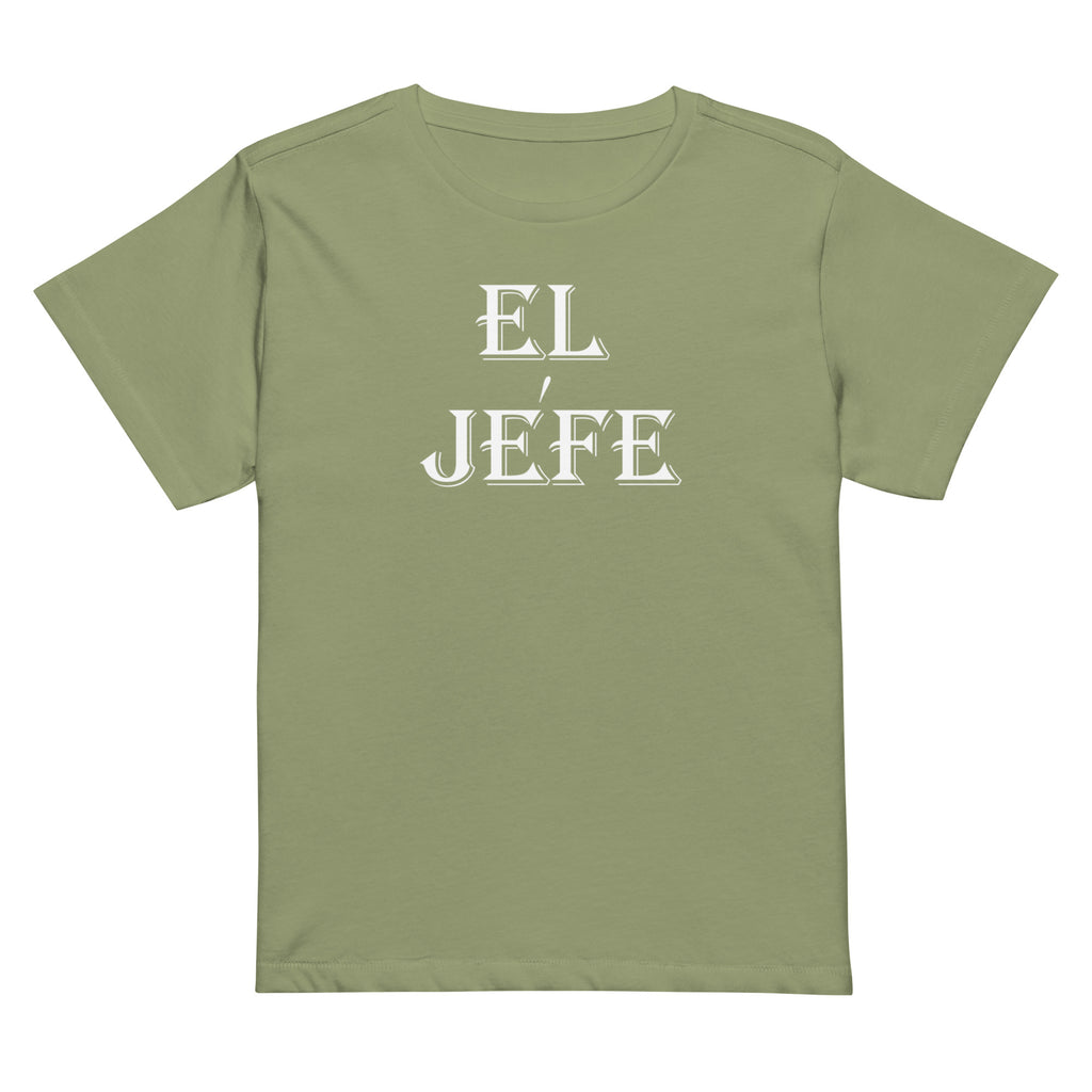 El Jefe: Various colors - Women’s high-waisted t-shirt